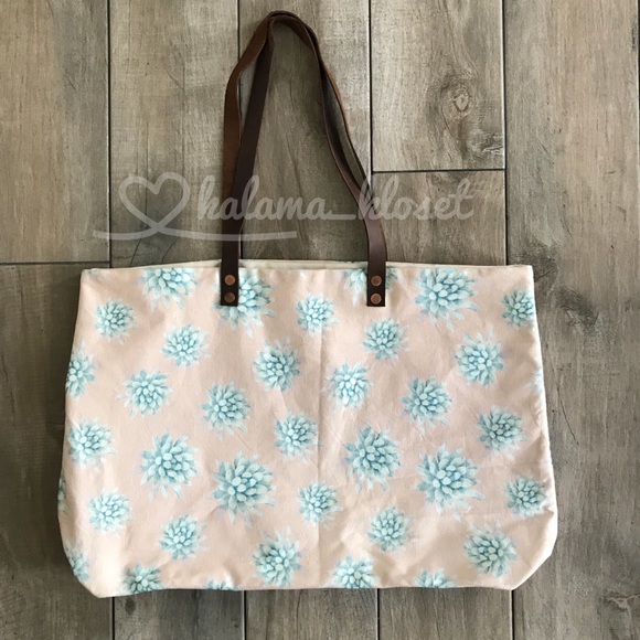 Samudra Handbags - Samudra | Tori Praver collab canvas tote bag RARE